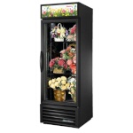 True GDM-23FC-HC~TSL01 - Floral Merchandiser, one-section, (1) glass hinged door, powder coated